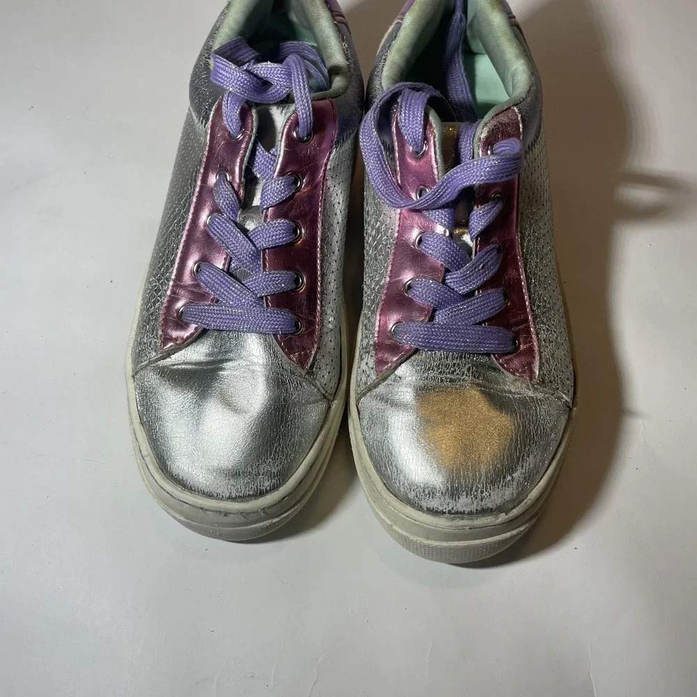 Steve Madden Kids Maggiee Sneakers Size 4